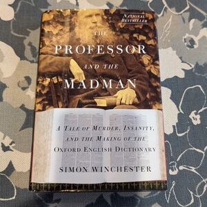 The Professor and the Madman by Simon Winchester - Brown Cover